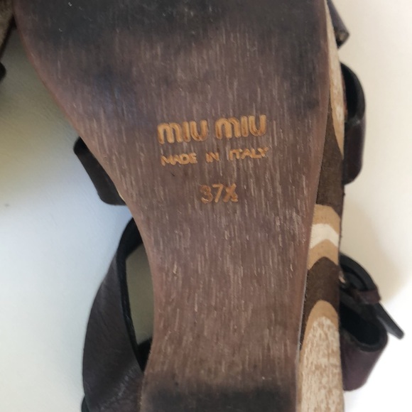 Miu Miu wedges - Picture 6 of 6
